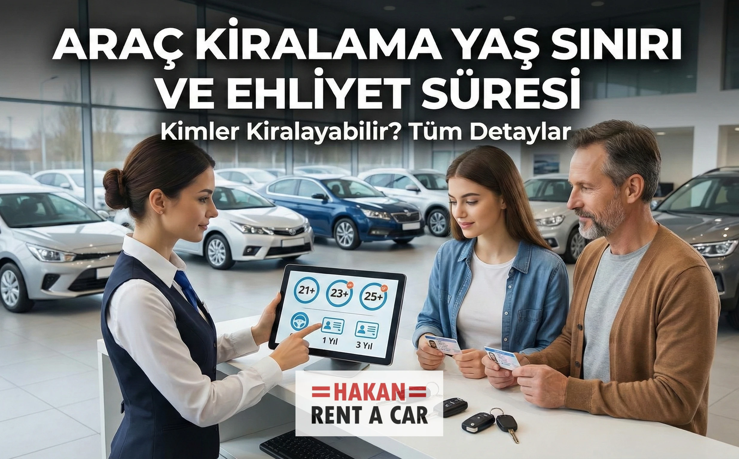 Araç Kiralamada Yaş Sınırı, Ehliyet Süresi ve Stajyer Sürücü Kuralları