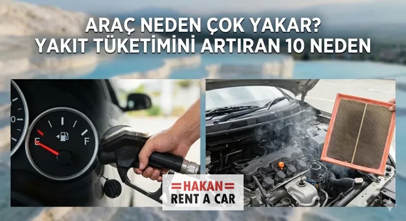Araç Neden Çok Yakar? Yakıt Tüketimini Artıran 10 Önemli Faktör