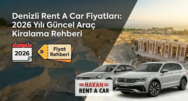 Denizli Rent A Car Fiyatları: 2026 Yılı Güncel Araç Kiralama Rehberi