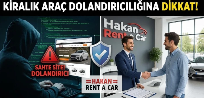 Kiralık Araç Dolandırıcılığına Dikkat: Sahte Sitelere Kanmayın