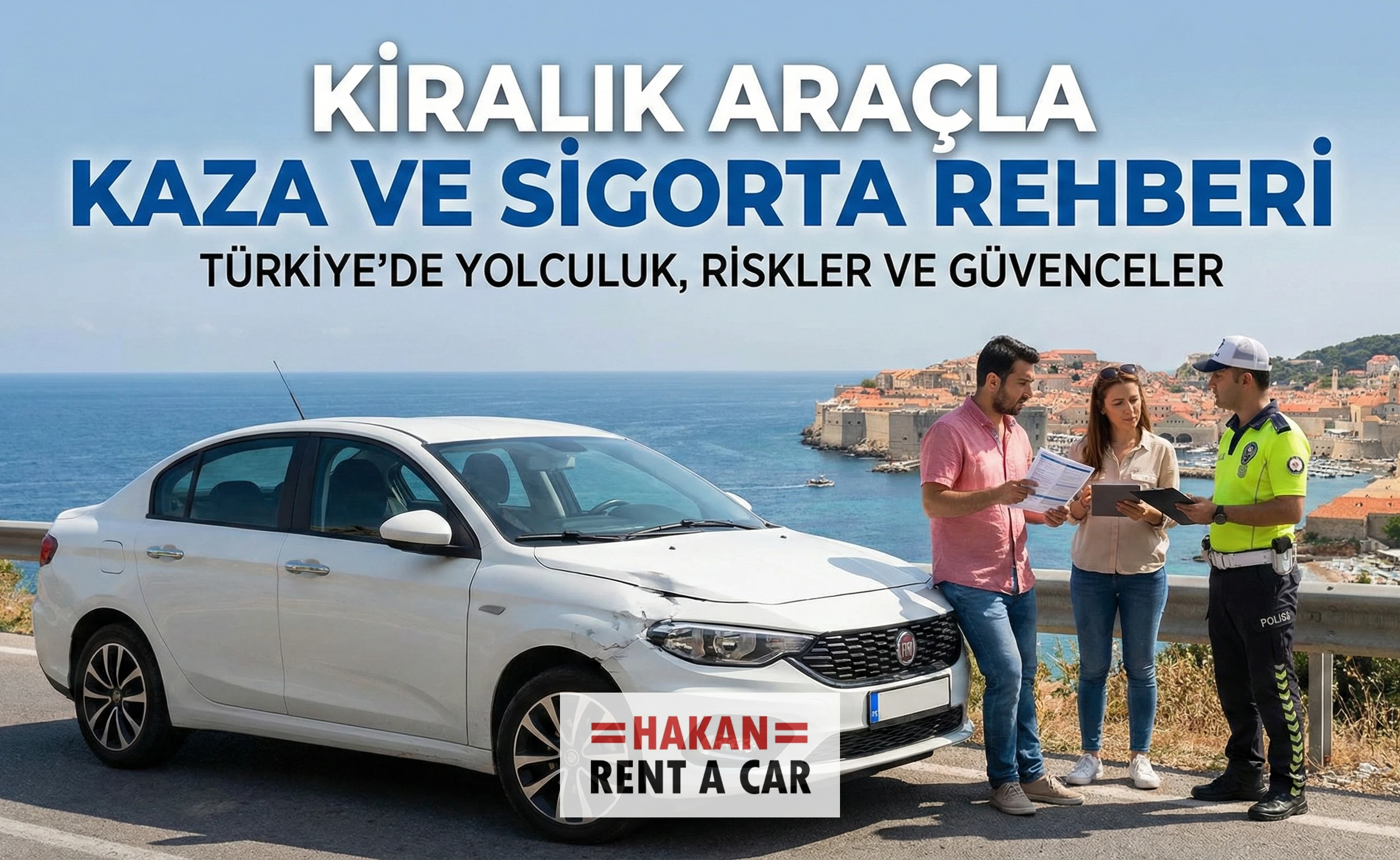Kiralık Araçla Kaza Anında İzlenecek Adımlar: Mağdur Olmamak İçin Altın Kurallar