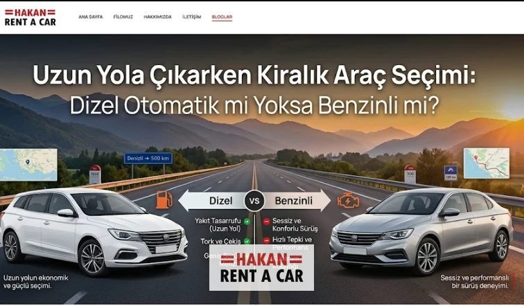 Uzun Yola Çıkarken Kiralık Araç Seçimi: Dizel Otomatik mi Yoksa Benzinli mi?